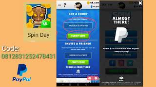 How to earn money online with Spin Day to 5$ - 10$|Free PayPal Money online, Free money online screenshot 4