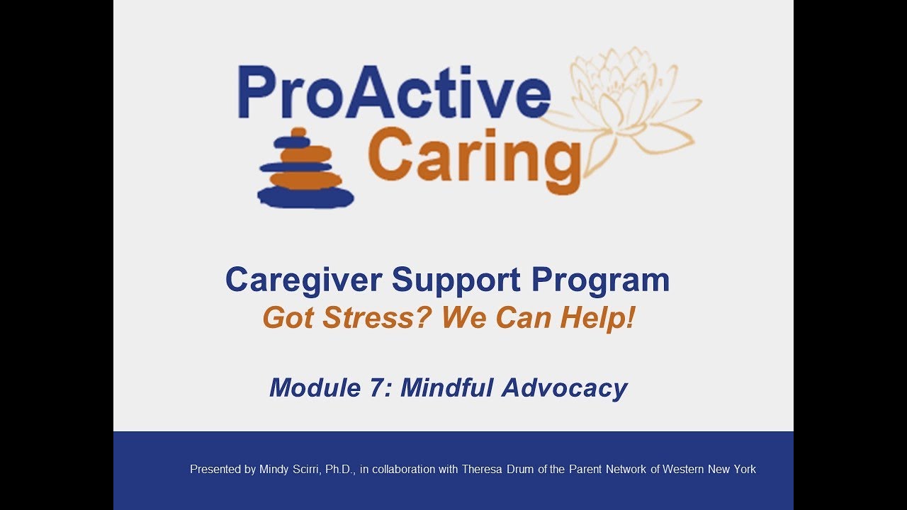 Module 7 | Mindful Advocacy