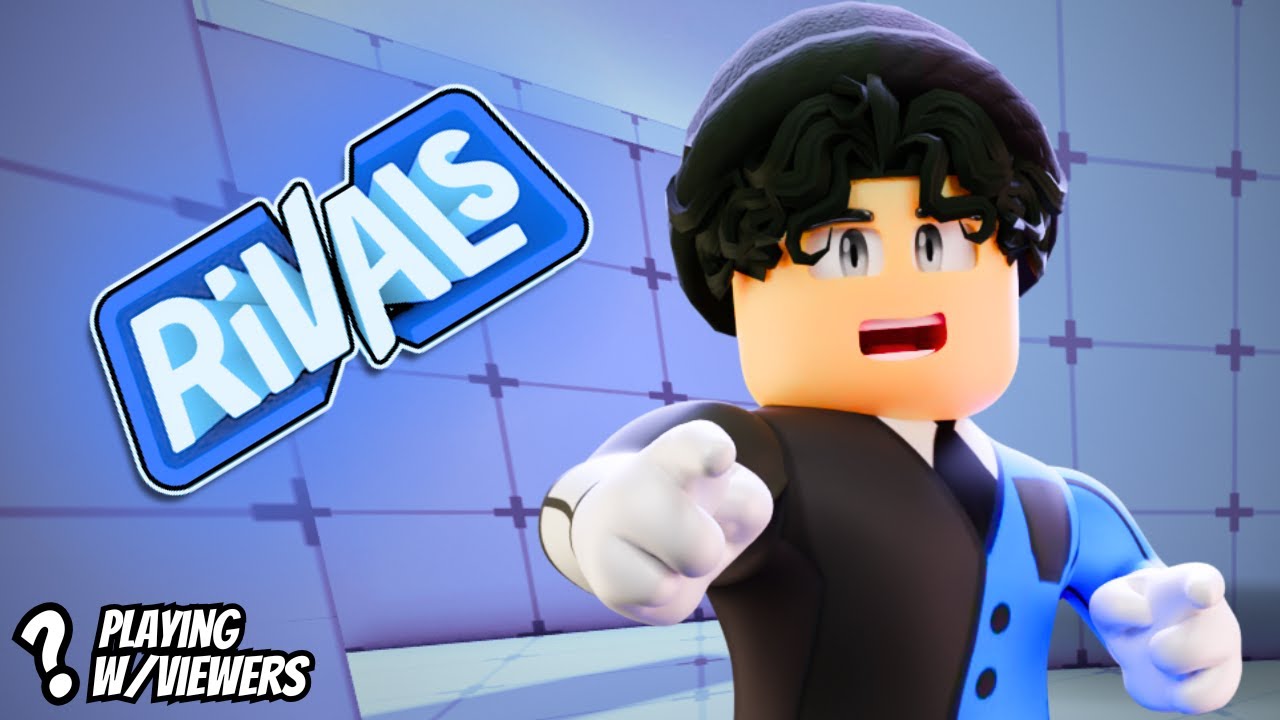 🔴Live! - Playing ROBLOX RIVALS with Viewers! - YouTube
