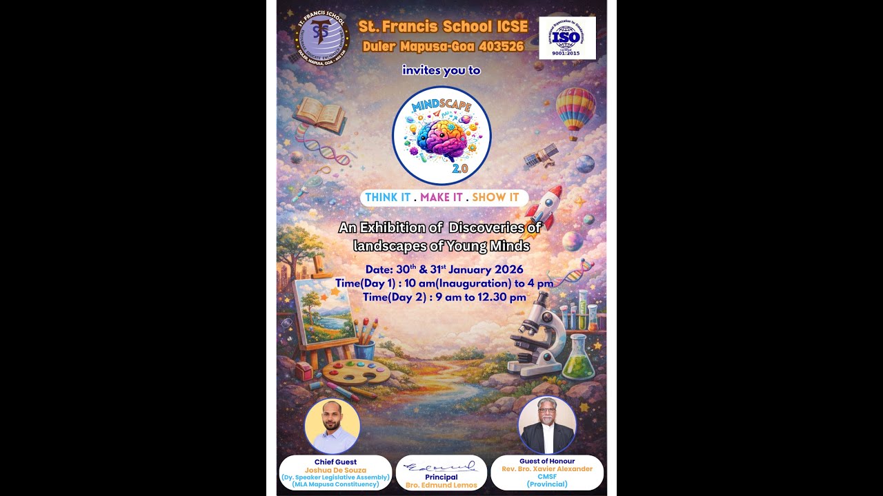 Mindscape 2.0 || Day 2 || St.Francis School Duler Mapusa Goa