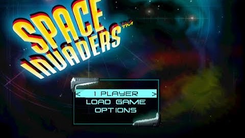 Space Invaders - Nintendo 64 - Intro & Title Screen