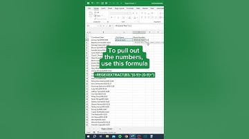 *NEW* Regex Extract Function in Excel 🎉 #excel #exceltips #corporate #accounting #finance