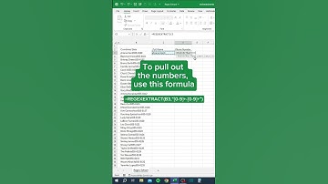 *NEW* Regex Extract Function in Excel 🎉 #excel #exceltips #corporate #accounting #finance