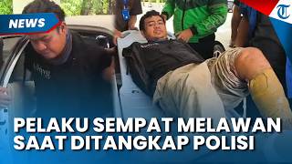 Sempat Berontak Kaki Pelaku Penganiayaan Di Hajatan Didor Petugas Berusaha Lawan Saat Ditangkap
