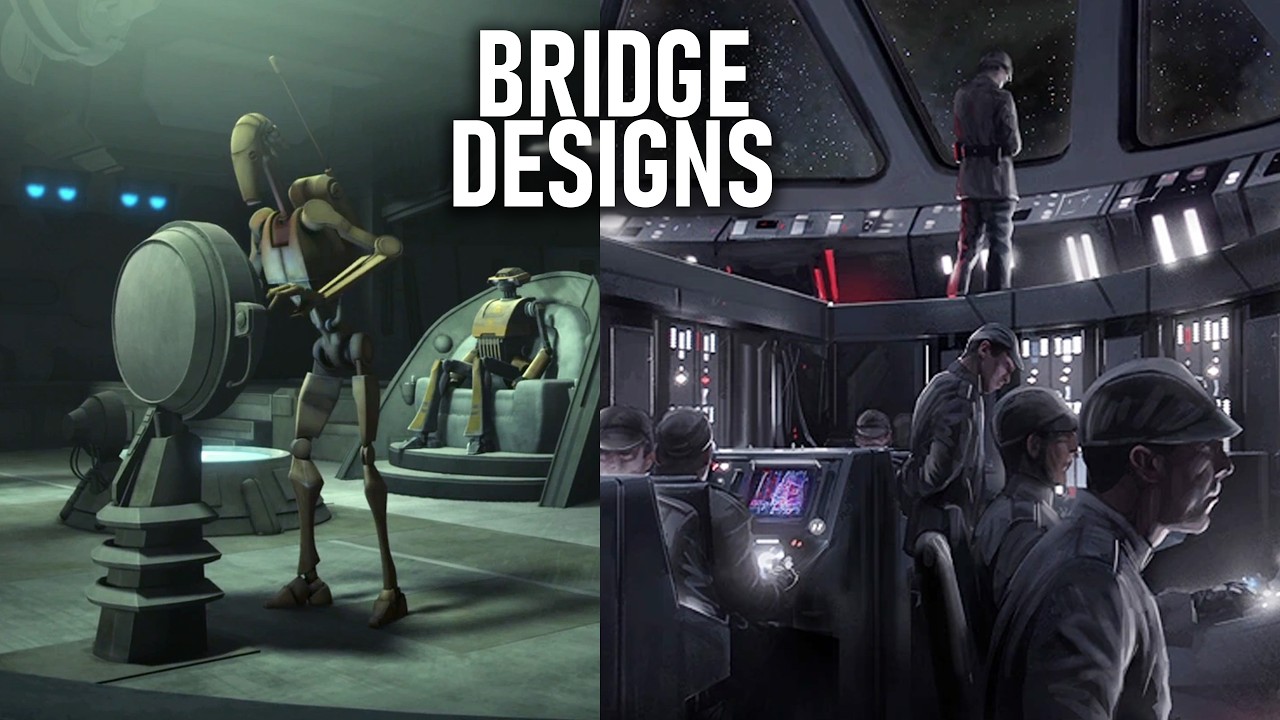 Starship Bridge Designs Reveal a Lot About a Faction