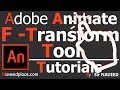 Free transform  tool adobe animateadobe flash cc