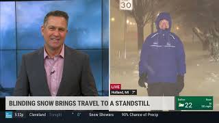 Mike Seidel TWC Blizzard Holland, MI 12-23-2022 PM