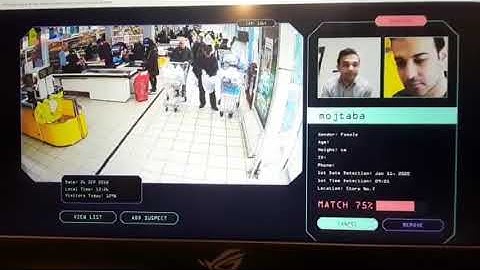 Alpha Cognition - Demonstrating face recognition in a store.