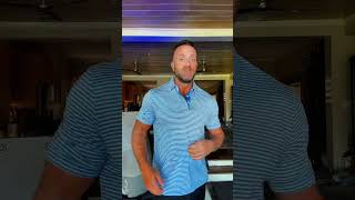 The Maelreg Men’s Dopamine Stripe Polo is what happens when a classic golf polo gets a modern