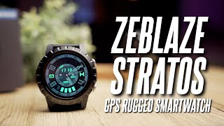 Budget, Rugged Smart Watch with GPS!! Zeblaze Stratos In-Depth Review! screenshot 5