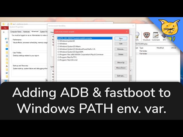 Executar ADB Fastboot abrir o prompt de comando CMD no Windows 10 