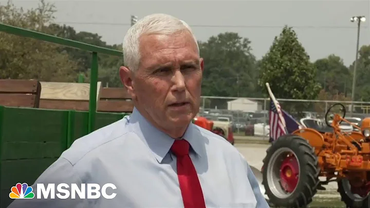 Pence speaks on Trump indictment in 2020 election interference probe