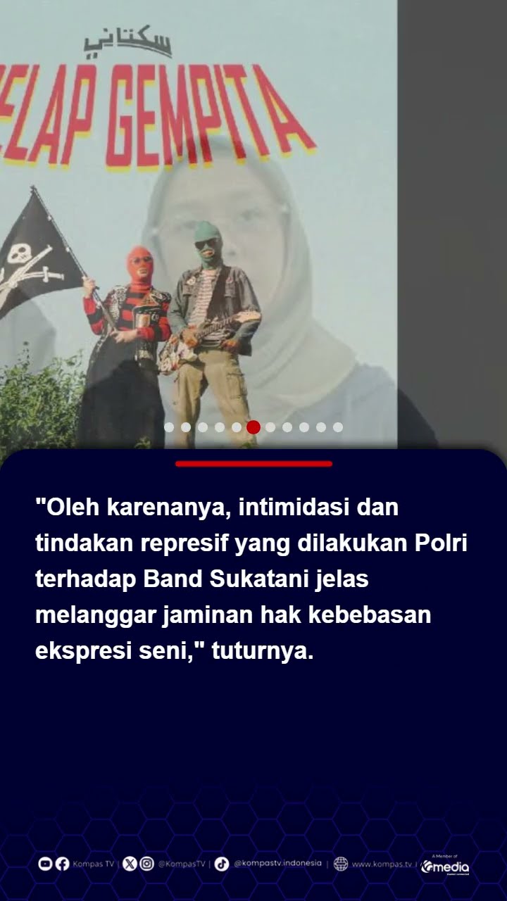 Ada Dugaan Pelanggaran HAM oleh Polri pada Band Sukatani, Personelnya Kehilangan Pekerjaan #polisi