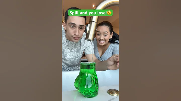 DON'T SPILL THE WATER!! #shorts