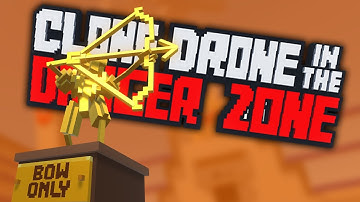 FIRE ARROWS & BOW CHALLENGE | Clone Drone in the Danger Zone Gameplay (New Fire Update)