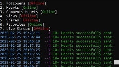 Share Tool Zefoy trên Termux buff Tym, View Tiktok ( Mới Nhất 2025 )