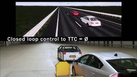Vehicle Hardware-in-the-Loop AEB testing