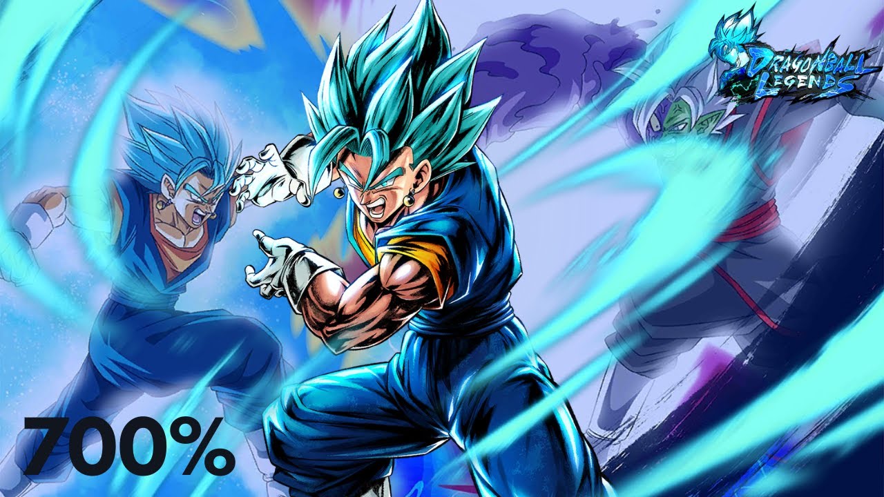 Super Saiyan God Ss Vegito 700 Showcase Dragon Ball Legends Pvp Youtube