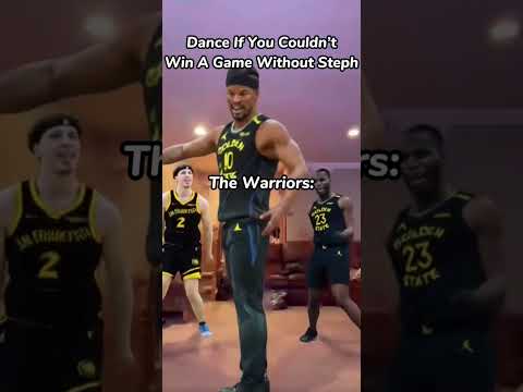 Dance If You Couldn’t Win A Game Without Steph #warriors #timberwolves #nba #playoffs #memes