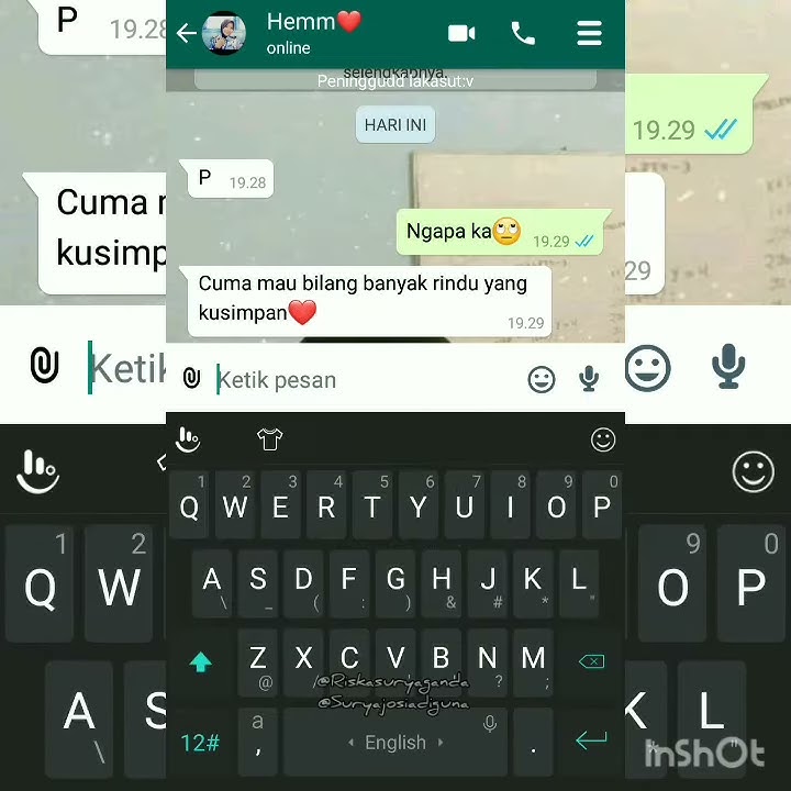 StoryWA seksayang sayange di chat RINDU M4nt4n😉