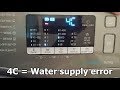 Samsung Washing machine - 4C Error, Door Locked (AddWash, Eco Bubble, 9KG, WW90K5410UX)