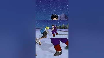Gohan battles Android #18 #budokai