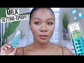 MILK MAKEUP HYDRO GRIP SETTING + REFRESHING SPRAY l OILY SKIN REVIEW!