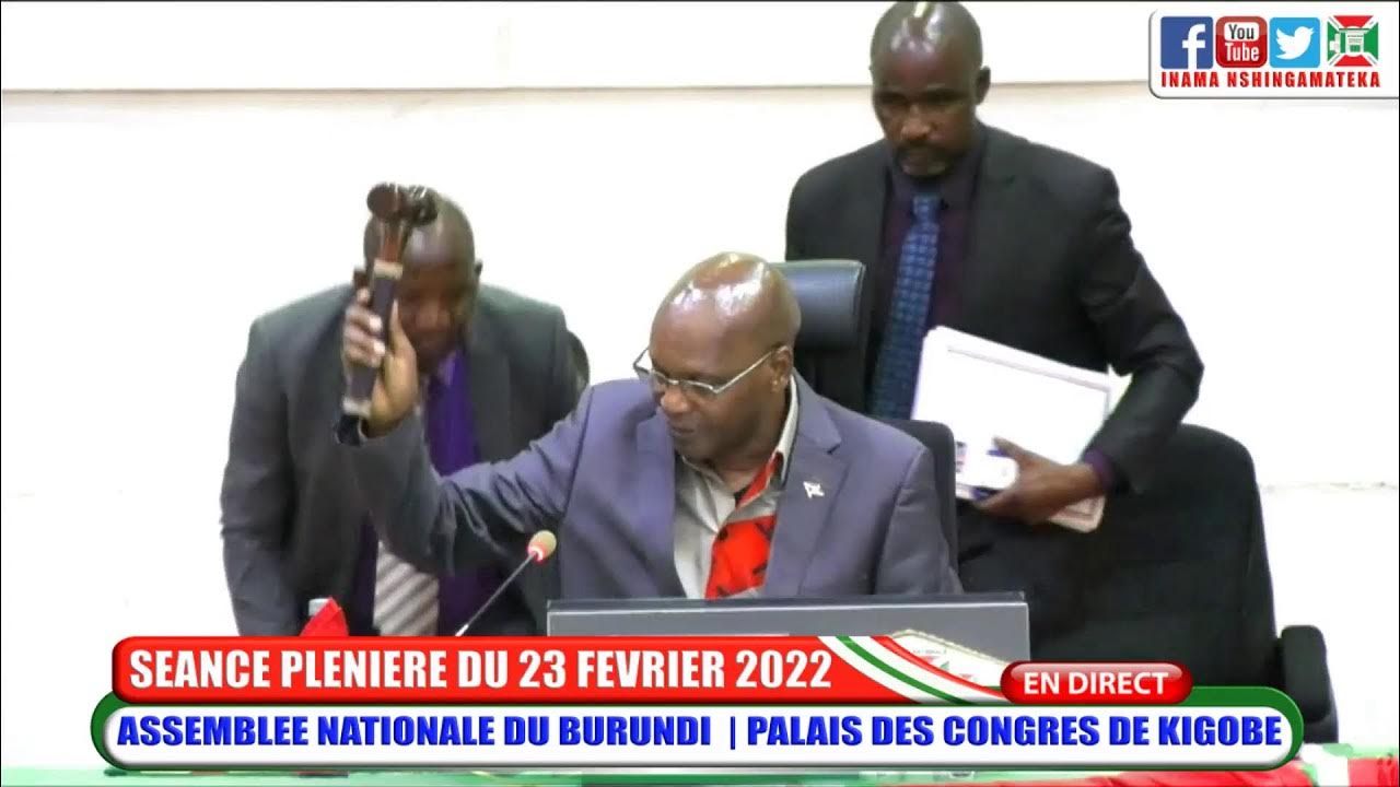 SEANCE PLENIERE DU 23 FEVRIER 2022 - YouTube