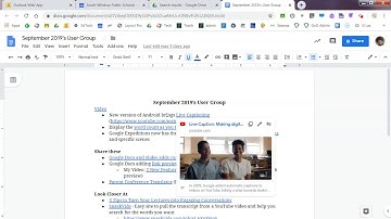 Google Docs  New Features