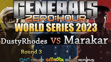 [REPLAY] DustyRhodes VS Marakar - Generals Zero Hour World Series 2023 - Round 3