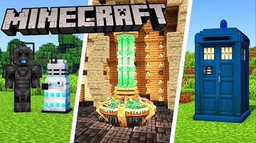 Top 5 BEST Doctor Who Mods for MINECRAFT! (2025)