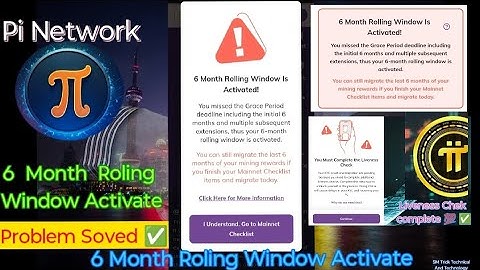 Pi Network Roling Window Activated | Pi Network Letest News | Liveness Completed ✅| Mainnet Cheklist