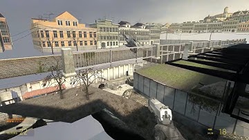 Half-Life 2 - d1_canals_02 out of bounds without cheats