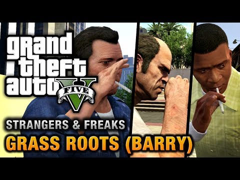 GTA 5 - Barry / Grass Roots [100% Gold Medal Walkthrough]