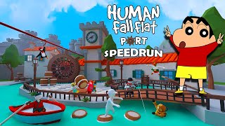 Human Fall Flat PORT Level SpeedRUN l GovilGaming