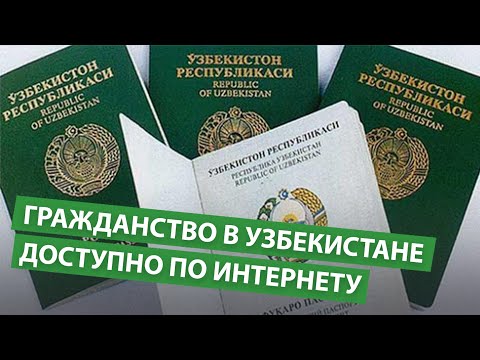 Получить гражданство в Узбекистане теперь можно будет онлайн