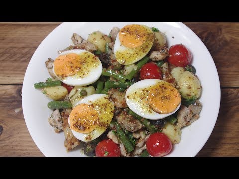 Video: Hvordan Lage Nicoise Salat Med Kylling
