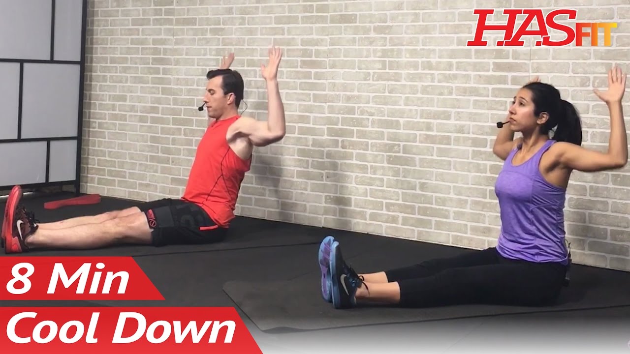 8 Minute Cool Down Exercises After Workout - Cool Down Stretch to ...