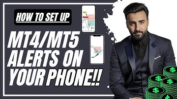 How To Set Up Alert on Mobile Phone MT4 & MT5 Broker | How to Set Up MT4/MT5 Alerts on Your PHONE!!
