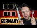 Dining Out in Germany - Auswärts Essen in Deutschland  German Culture