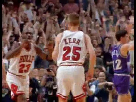 Steve Kerr's Game Winner - Chicago Bulls 1997 Finals Game 6.