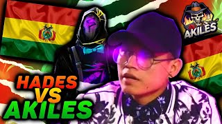 AKILES VS  TWT HADES  -  LOS DOS MEJORES JUGADORES DE BOLIVIA