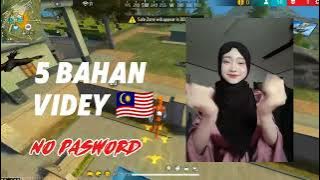 5 LINK BAHAN VIDEY MALAY TERBARU || GAMEPLAY FREE FIREE SOLO VS SQUAD AUTO RATA 😱 #freefire