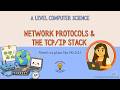 A Level Computer Science - Networks Part 2 - Protocols & The TCP/IP Stack
