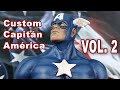 Custom Capitán América Vol.2. Como customizar tu figura de acción