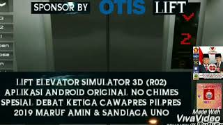 Lift Elevator Simulator 3D (R02) No Chimes Android Aplikasi screenshot 1