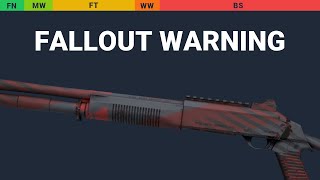 XM1014 Fallout Warning - Skin Float And Wear Preview
