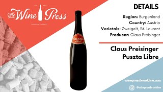 First Glass Weekly Wine Tasting - Claus Preisinger, Puszta Libre! Gekühlt Servieren screenshot 2