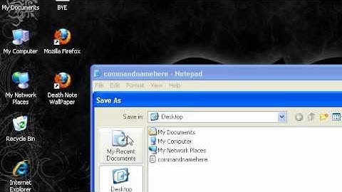 How to create a cmd command save in system32
