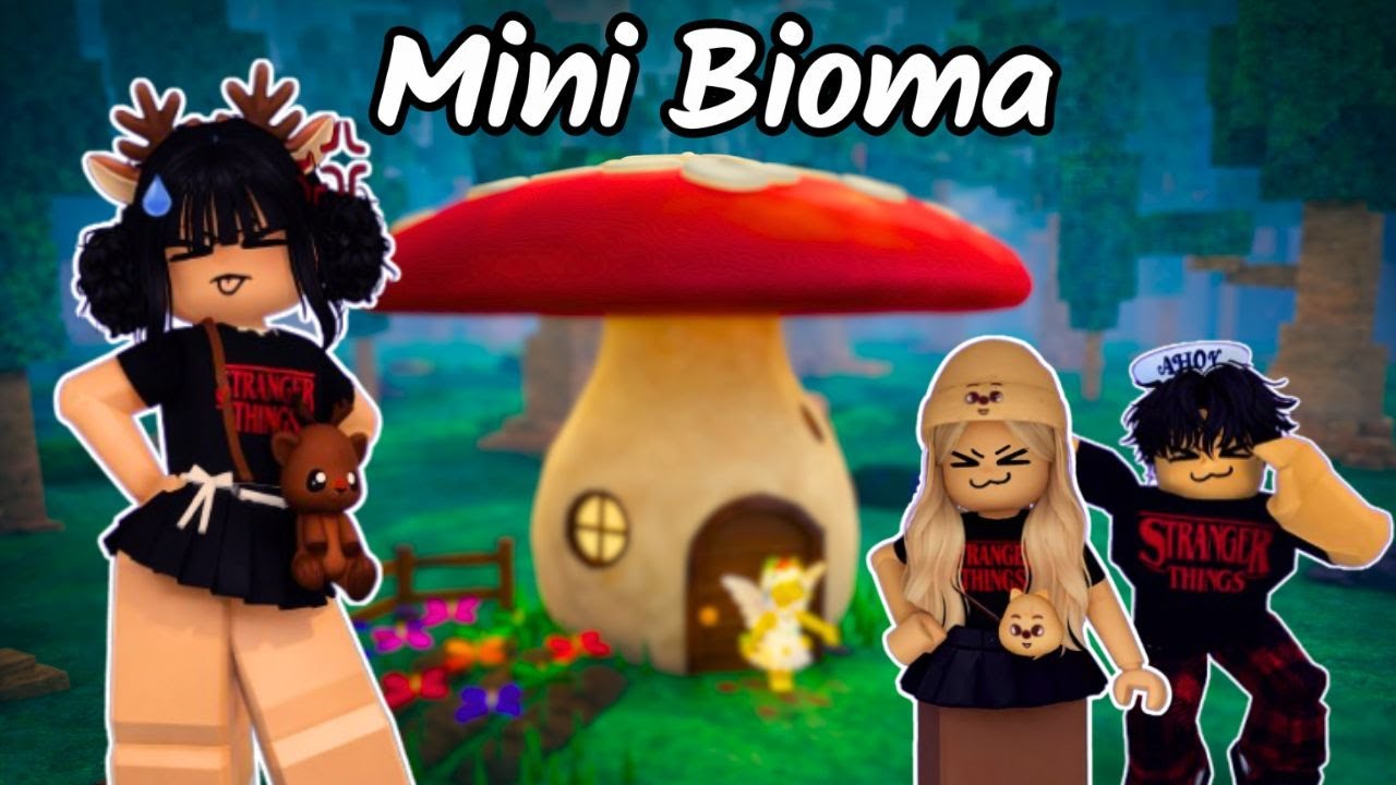 Explorando o NOVO BIOMA da atualização 🧚‍♀️